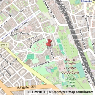 Mappa Via Giacomo Costamagna, 62/64, 00181 Roma, Roma (Lazio)