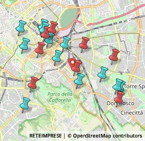 Mappa Via Mazzarello Maria Suora, 00181 Roma RM, Italia (2.23)