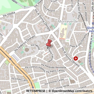 Mappa Via Paola Falconieri, 84, 00152 Roma, Roma (Lazio)