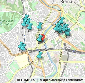 Mappa Trastevere, 00153 Roma RM, Italia (0.874)