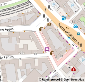 Mappa Piazza Dell'Alberone, 00179 Roma RM, Italia (0.06154)