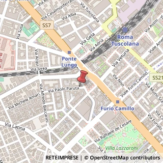 Mappa Via Paolo Paruta, 8, 00179 Roma, Roma (Lazio)