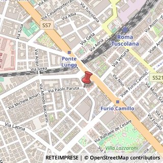 Mappa Via Francesco Valesio,  8, 00179 Roma, Roma (Lazio)