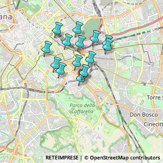 Mappa Piazza Camillo Finocchiaro Aprile, 00181 Roma RM, Italia (1.60286)