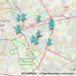 Mappa Via delle Spighe, 00172 Roma RM, Italia (3.67417)