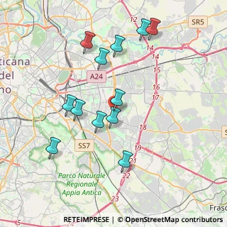 Mappa Via delle Spighe, 00172 Roma RM, Italia (4.00167)