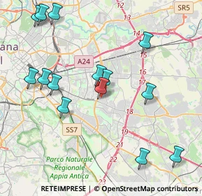 Mappa Via delle Spighe, 00172 Roma RM, Italia (4.76286)