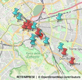 Mappa Via Don Filippo Rinaldi, 00181 Roma RM, Italia (1.88313)