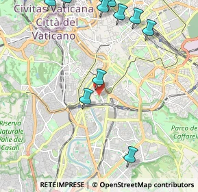 Mappa Via di Monte Testaccio, 00153 Roma RM, Italia (2.88455)