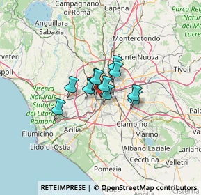 Mappa Via di Monte Testaccio, 00153 Roma RM, Italia (7.03273)