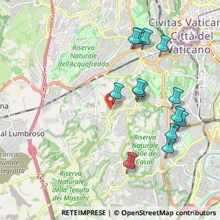 Mappa Via della Pisana, 00100 Roma RM, Italia (2.35308)