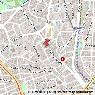 Mappa Via Mario Fioretti, 18, 00152 Roma, Roma (Lazio)
