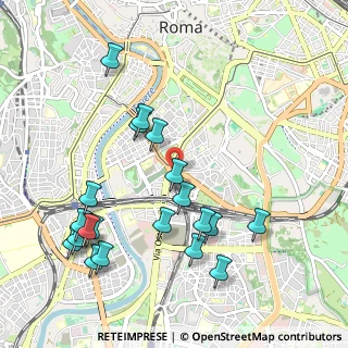 Mappa P.le Ostiense, 00154 Roma RM, Italia (1.201)