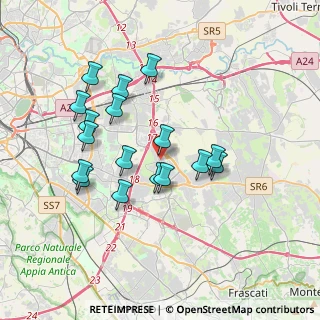 Mappa Via Icaro, 00133 Roma RM, Italia (3.57)