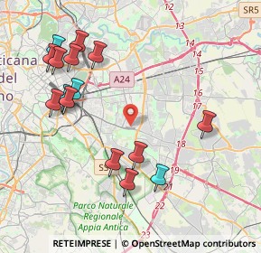 Mappa Sede operativa : vendita on line, 00172 Roma RM, Italia (4.73467)