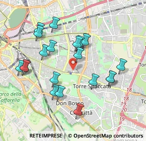 Mappa Sede operativa : vendita on line, 00172 Roma RM, Italia (2.0335)