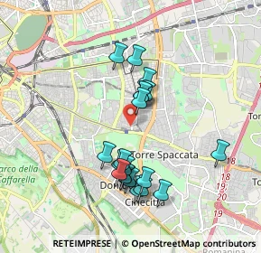 Mappa Sede operativa : vendita on line, 00172 Roma RM, Italia (1.725)