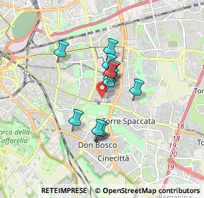 Mappa Sede operativa : vendita on line, 00172 Roma RM, Italia (1.21385)