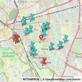 Mappa Piazza delle Camelie, 00172 Roma RM, Italia (2.031)