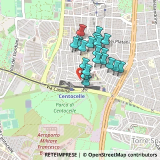 Mappa Piazza delle Camelie, 00172 Roma RM, Italia (0.3675)