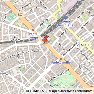 Mappa Piazza dell'Alberone, 34/35, 00181 Roma, Roma (Lazio)