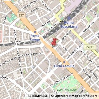 Mappa Piazza dell'Alberone, 20, 00181 Roma, Roma (Lazio)
