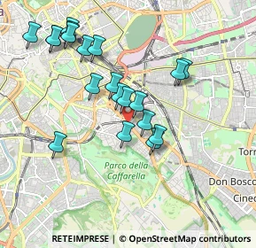 Mappa Piazza dell'Alberone, 00181 Roma RM, Italia (1.955)