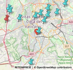 Mappa Via Giambattista Marino, 00152 Roma RM, Italia (6.15)