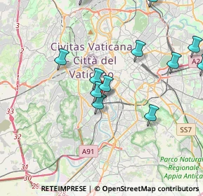 Mappa Via Giambattista Marino, 00152 Roma RM, Italia (5.07714)