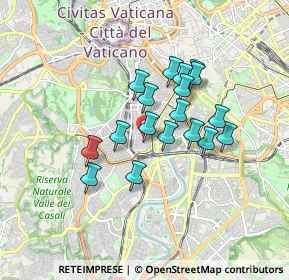 Mappa Via Giambattista Marino, 00152 Roma RM, Italia (1.41722)