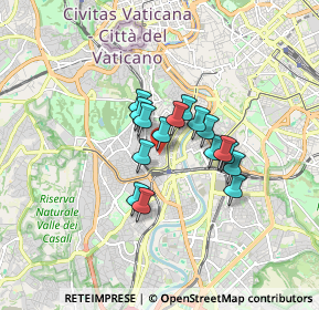 Mappa Via Giambattista Marino, 00152 Roma RM, Italia (1.19563)