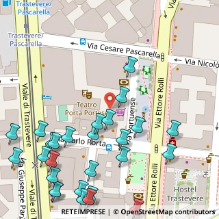 Mappa Via Carlo Porta, 00153 Roma RM, Italia (0.08148)