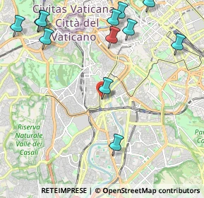 Mappa Via Carlo Porta, 00153 Roma RM, Italia (2.90167)