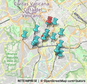 Mappa Via Carlo Porta, 00153 Roma RM, Italia (1.24824)