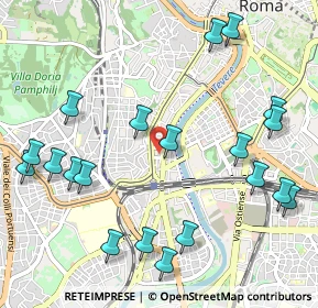 Mappa Via Carlo Porta, 00153 Roma RM, Italia (1.3515)