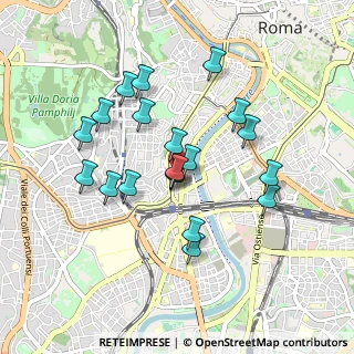 Mappa Via Portuense, 00186 Roma RM, Italia (0.85)