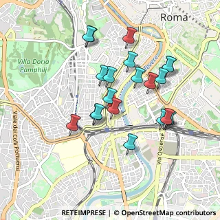 Mappa Via Portuense, 00186 Roma RM, Italia (0.894)