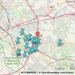 Mappa Via Casetta Mistici, 00133 Roma RM, Italia (3.97235)