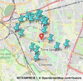 Mappa Via degli Anemoni, 00172 Roma RM, Italia (1.9115)