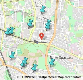 Mappa Via degli Anemoni, 00172 Roma RM, Italia (1.31083)