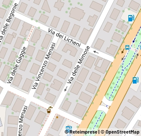 Mappa Via Antonio Sebastiani, 00172 Roma RM, Italia (0.08846)