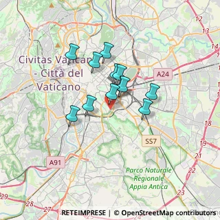 Mappa Via Populonia, 00183 Roma RM, Italia (2.58167)
