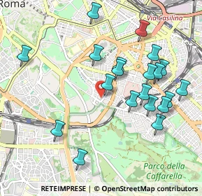 Mappa Via Latina, 00183 Roma RM, Italia (1.083)