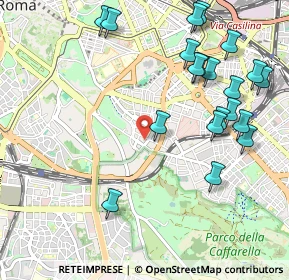 Mappa Via Latina, 00183 Roma RM, Italia (1.2745)