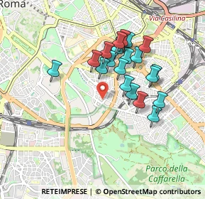 Mappa Via Latina, 00183 Roma RM, Italia (0.8115)