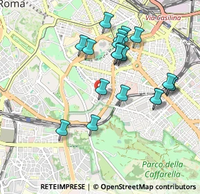 Mappa Via Latina, 00183 Roma RM, Italia (0.9535)
