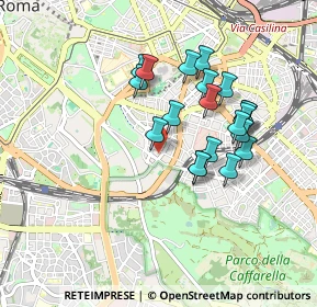 Mappa Via Latina, 00183 Roma RM, Italia (0.829)