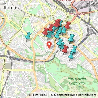 Mappa Via Populonia, 00183 Roma RM, Italia (0.811)