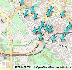 Mappa Via Latina, 00183 Roma RM, Italia (0.5045)