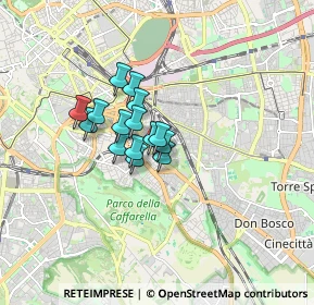 Mappa Via S. Domenico Savio, 00181 Roma RM, Italia (1.082)